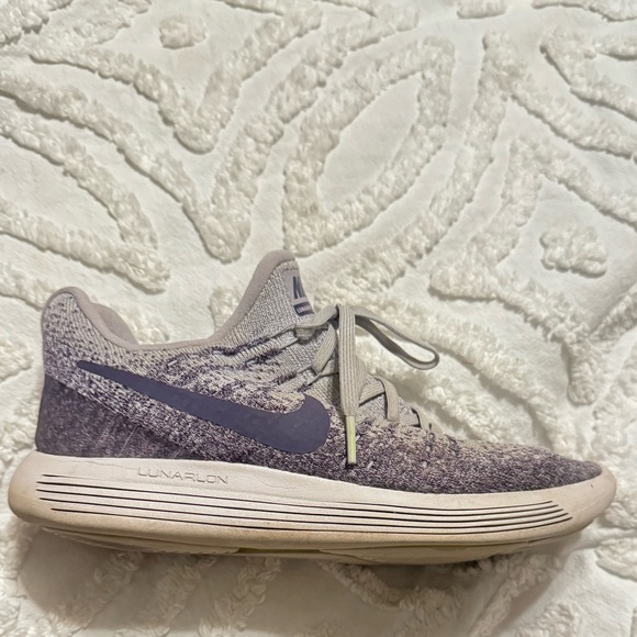 Nike LunarEpic Low Flyknit 2 Provence Purple Running Shoes Size 7.5 - Picture 5 of 8